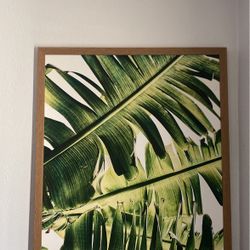 Wooden Leaf Frame