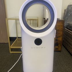 Brand New Air cooler and humidifier 2-in 1  With Remote Control Quiet and bladeless