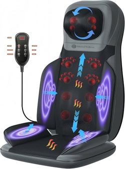 Shiatsu Massage Chair with Heat, Full Back Shiatsu & Rolling, Comfortable Massage Chair