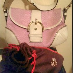 Pink Coach Bag