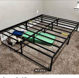 King frame bed
