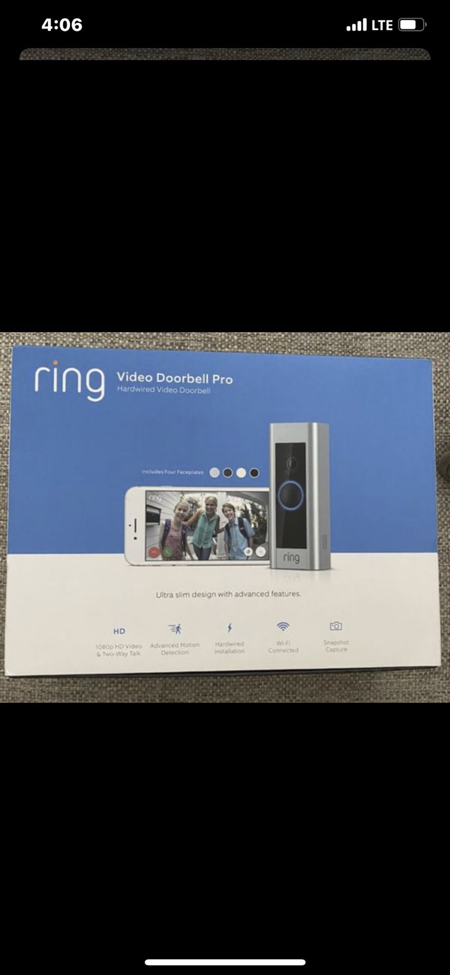 Ring doorbell