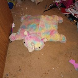 Unicorn Folding Plush 3+