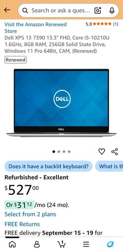 Dell XPS 13 7390