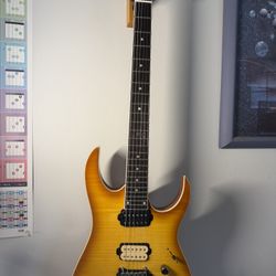 Guitar W Ibanez Hard Case 