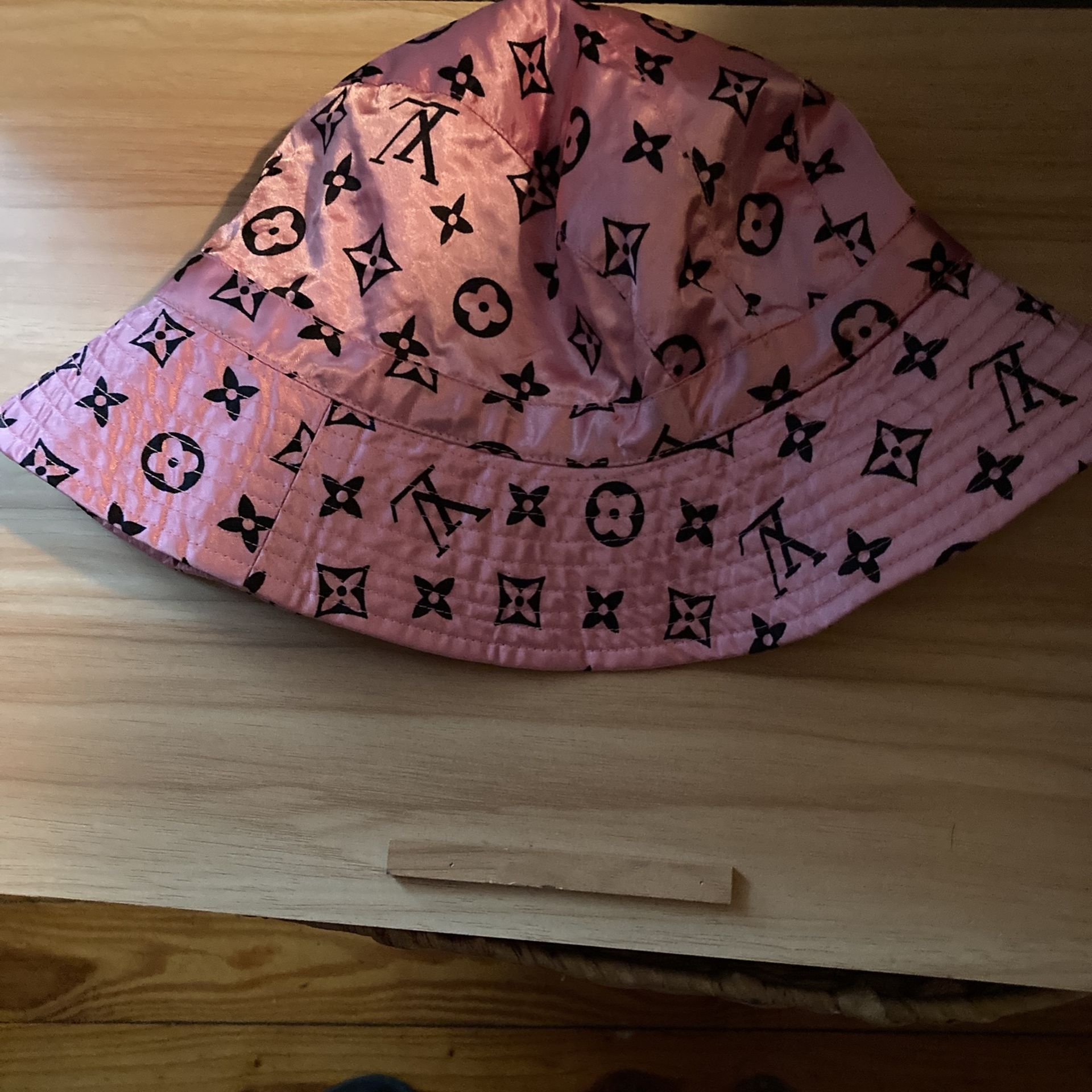 LV Silk Pink Hat