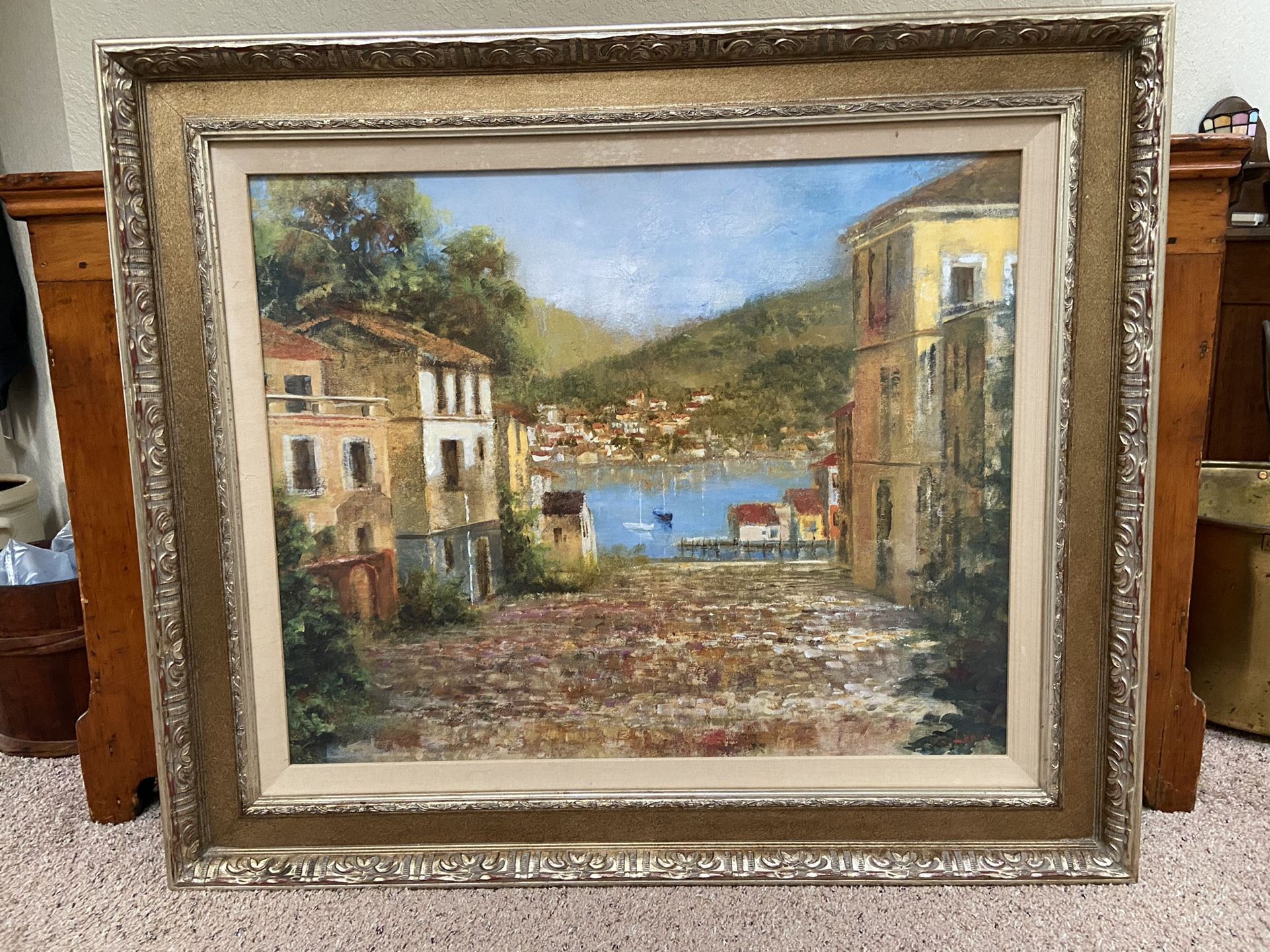 Bombay Company Oil Canvas