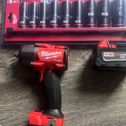 Milwaukee Impact 1/2  Friction Ring Mid- Torque  Gen 2 #2962-20  Combo 