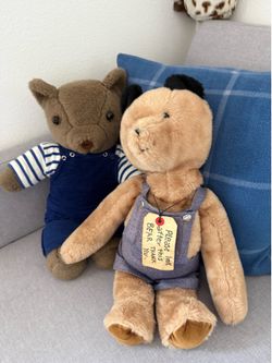 1974 Eden padding on bear and vintage bear