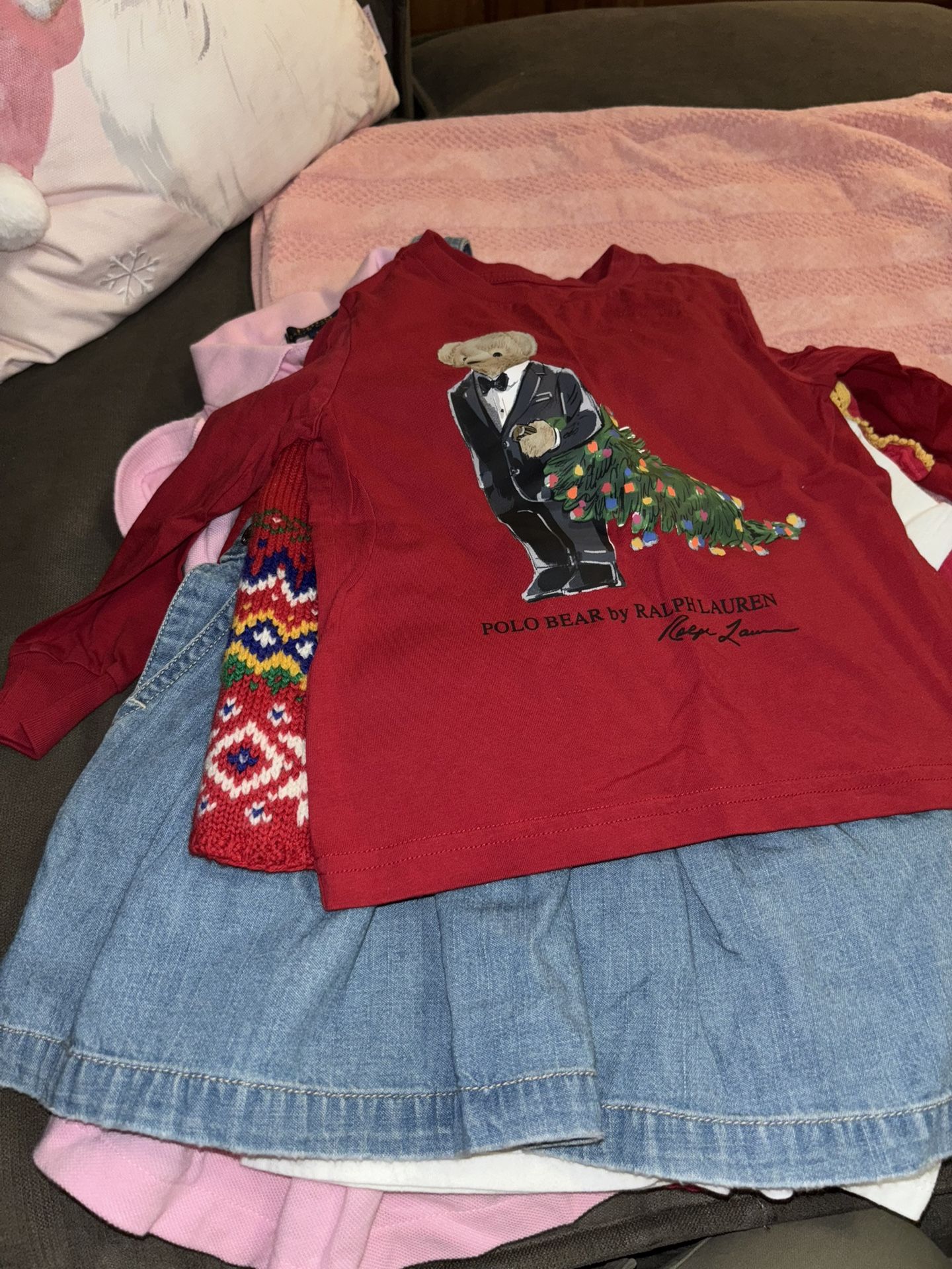 2T Toddler Girls Polo Lot