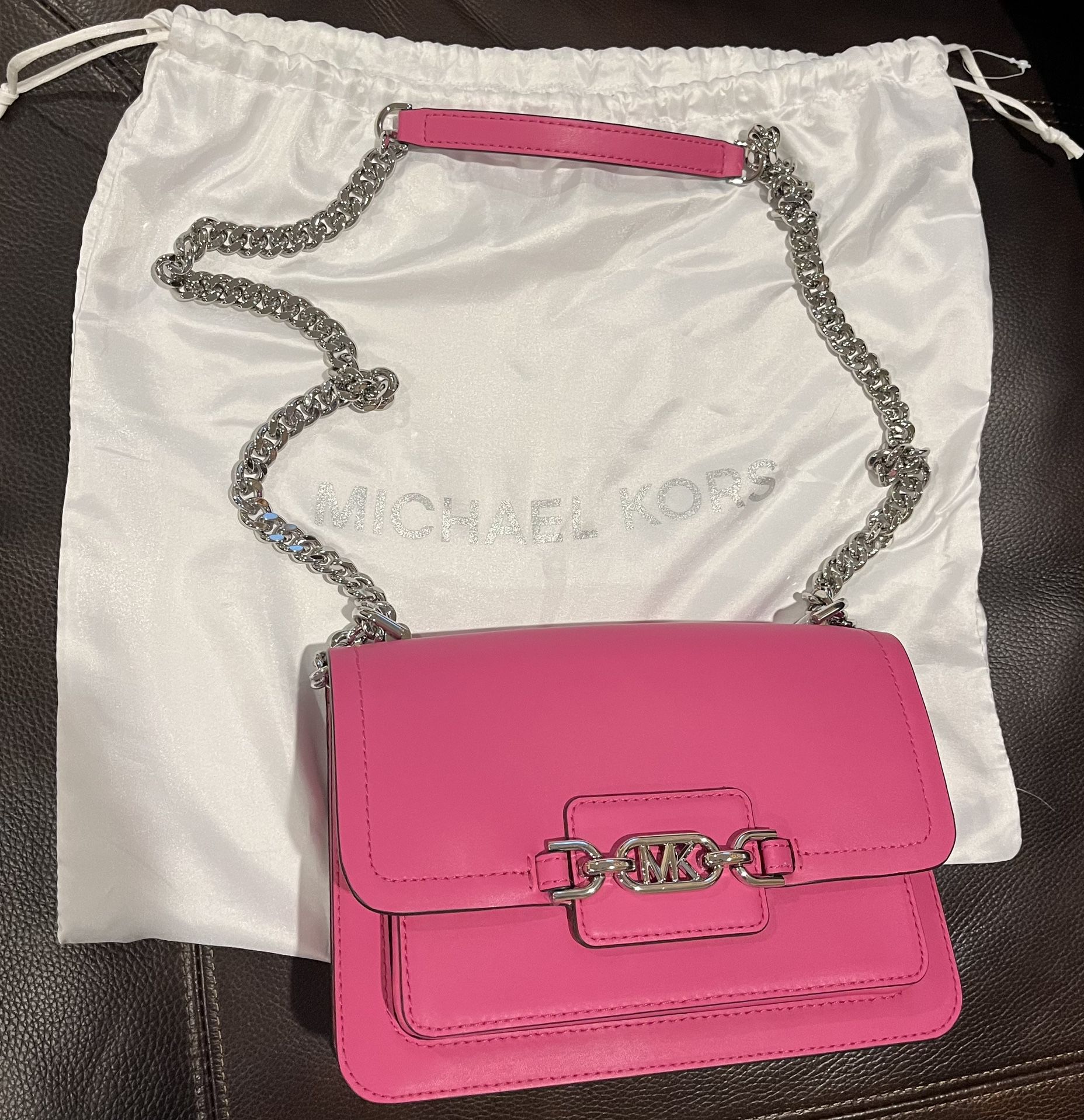 Michael Kors 'heather' Crossbody Bag Pink