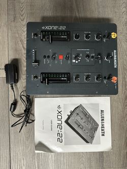 Allen & Heath Xone 22 Professional Two Channel Dj Mixer