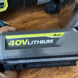 Ryobi 40 Volts 