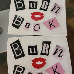 Burn Book Stickers 