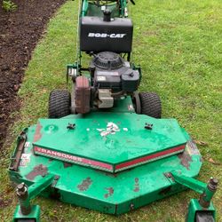 Lawn Mower 48” Walk Behind Bobcat HAS GRASS CATCHER 