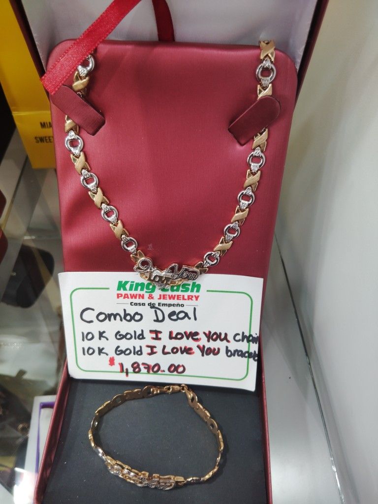 10kgold Ilove Your Chain 10k Gold Ilove your brasalet