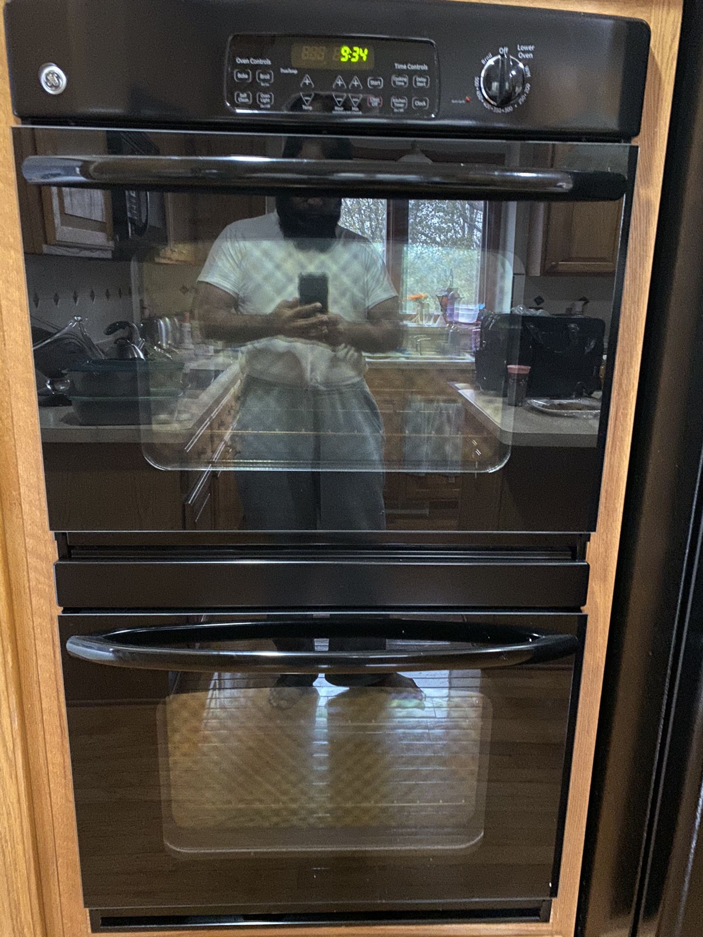 GE 30” electric double oven