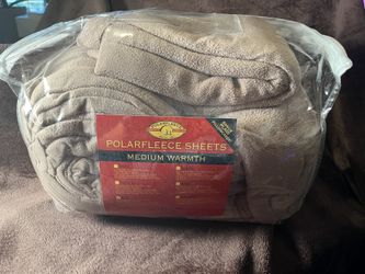 Polarfleece Full Size Sheet Set w/pillowcases