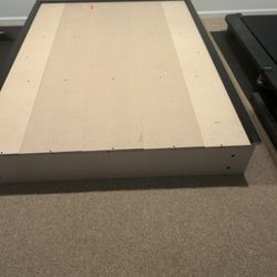 FREE - FREE Full Size Floating Bed Frame - No Chips! Pick Up Only 