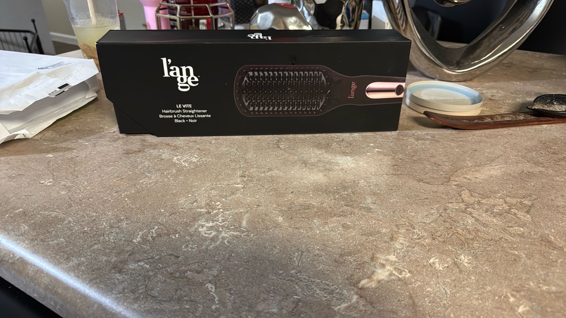 l’ange Le Vite Hairbrush Straightener