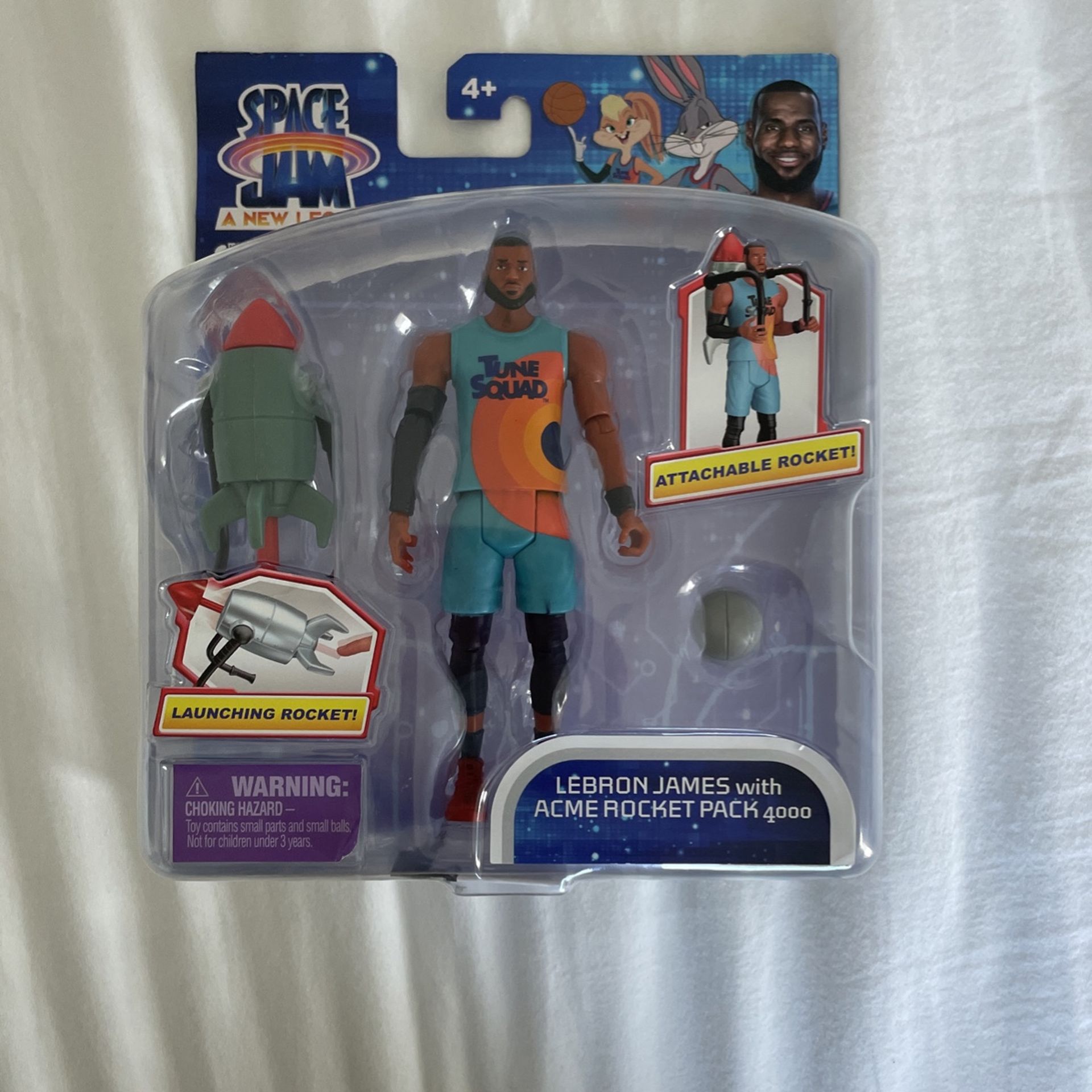 Space Jam A New Legacy - Lebron James With Acme Rocket Pack 4000