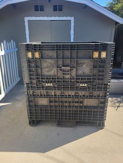 Heavy duty bin.