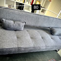 Grey Color Futon