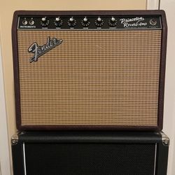 Fender Princeton Blackface 65 RI Guitar Amp w GA SC64 Alessandro Speaker