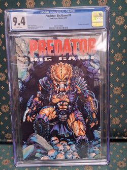 Predator: Big Game #1 CGC 9.4 Dark Horse Comics