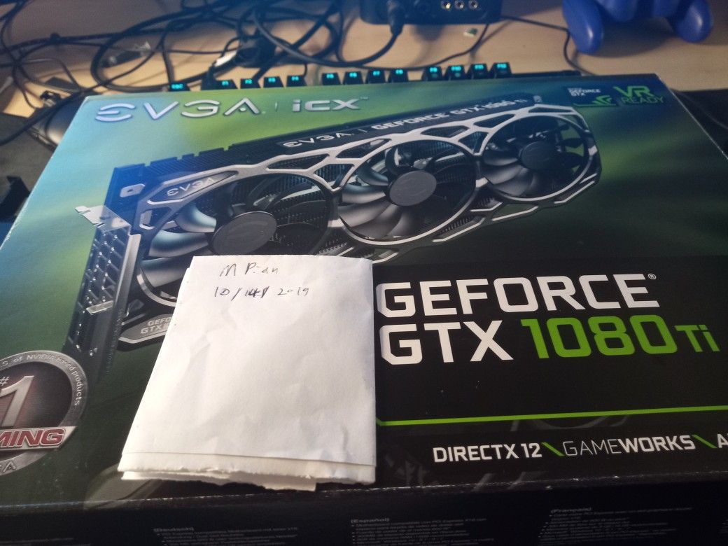 EVGA gtx 1080 to 11gb graphics card