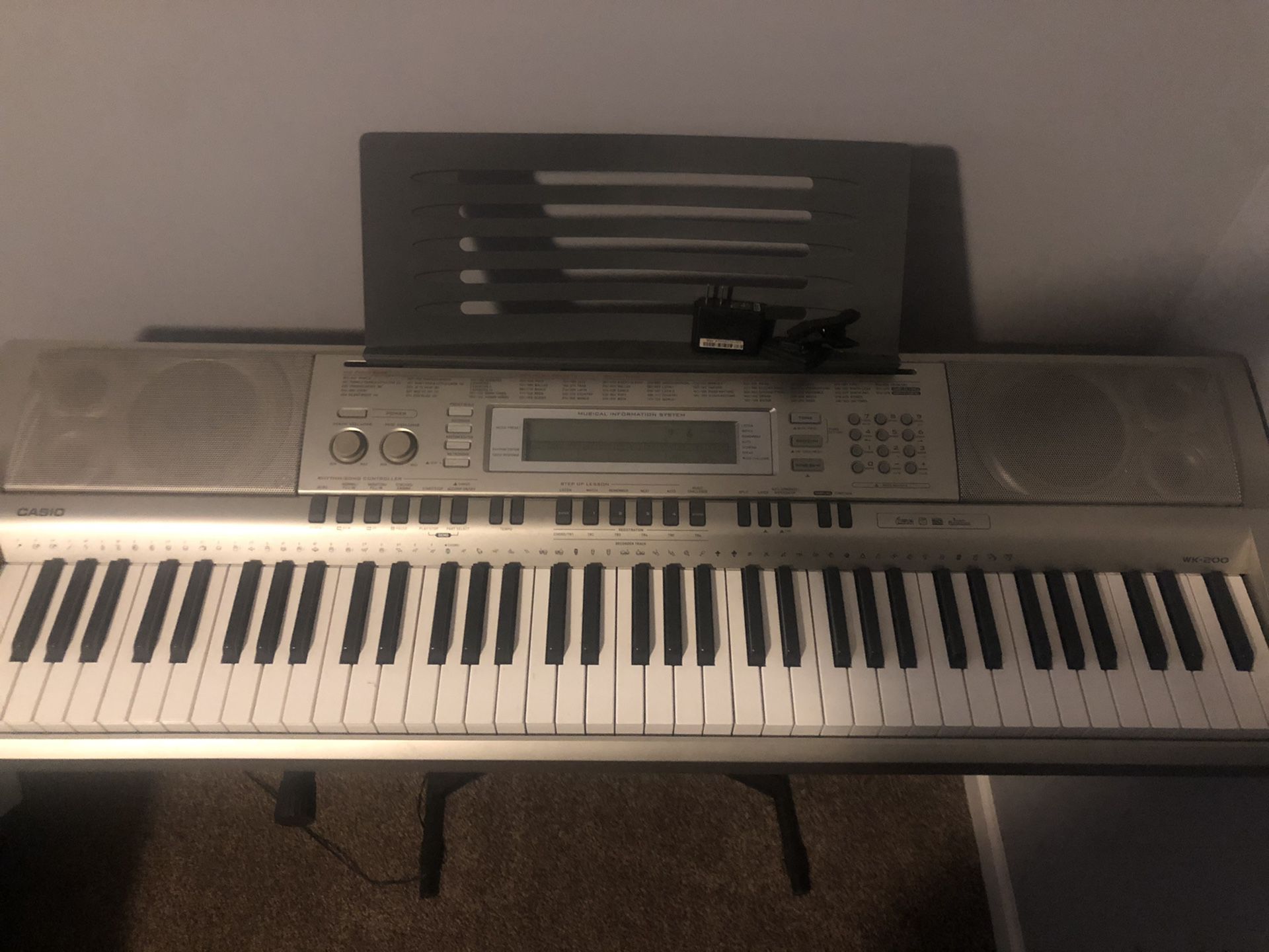 Casio piano keyboard