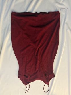 Pink red glitter dress  size small