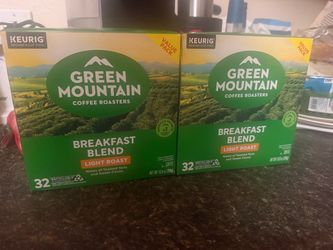 Green Mountain Coffee Roasters Breakfast Blend, Single-Serve Keurig K-Cup Pods, Light Roast Coffee Pods, 32 Count