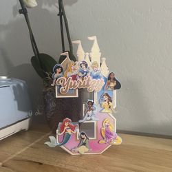 Disney Princess 3d Letters 