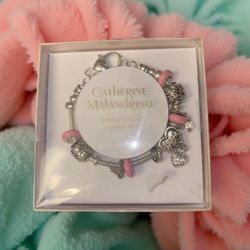 Catherine Malandrino Mom Sliding Charm Bracelet 8"