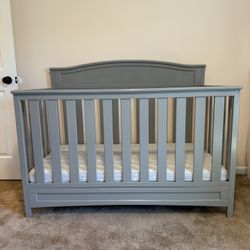 Delta Children Emery 4-in-1 Convertible Baby Crib (Green Guard Gold Certified)