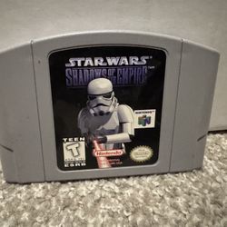 Star Wars Shadows Of The Empire For Nintendo 64