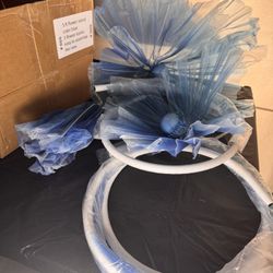 Large flowers with pedestal stand for bridal shower, wedding, baby shower tall/ adjustable height