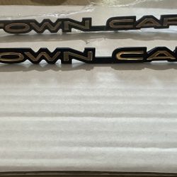 Lincoln Town Car Emblems 