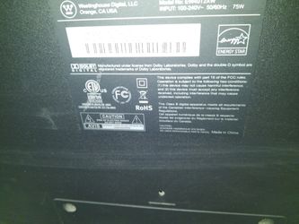 47 Inch Westinghouse Led TV 