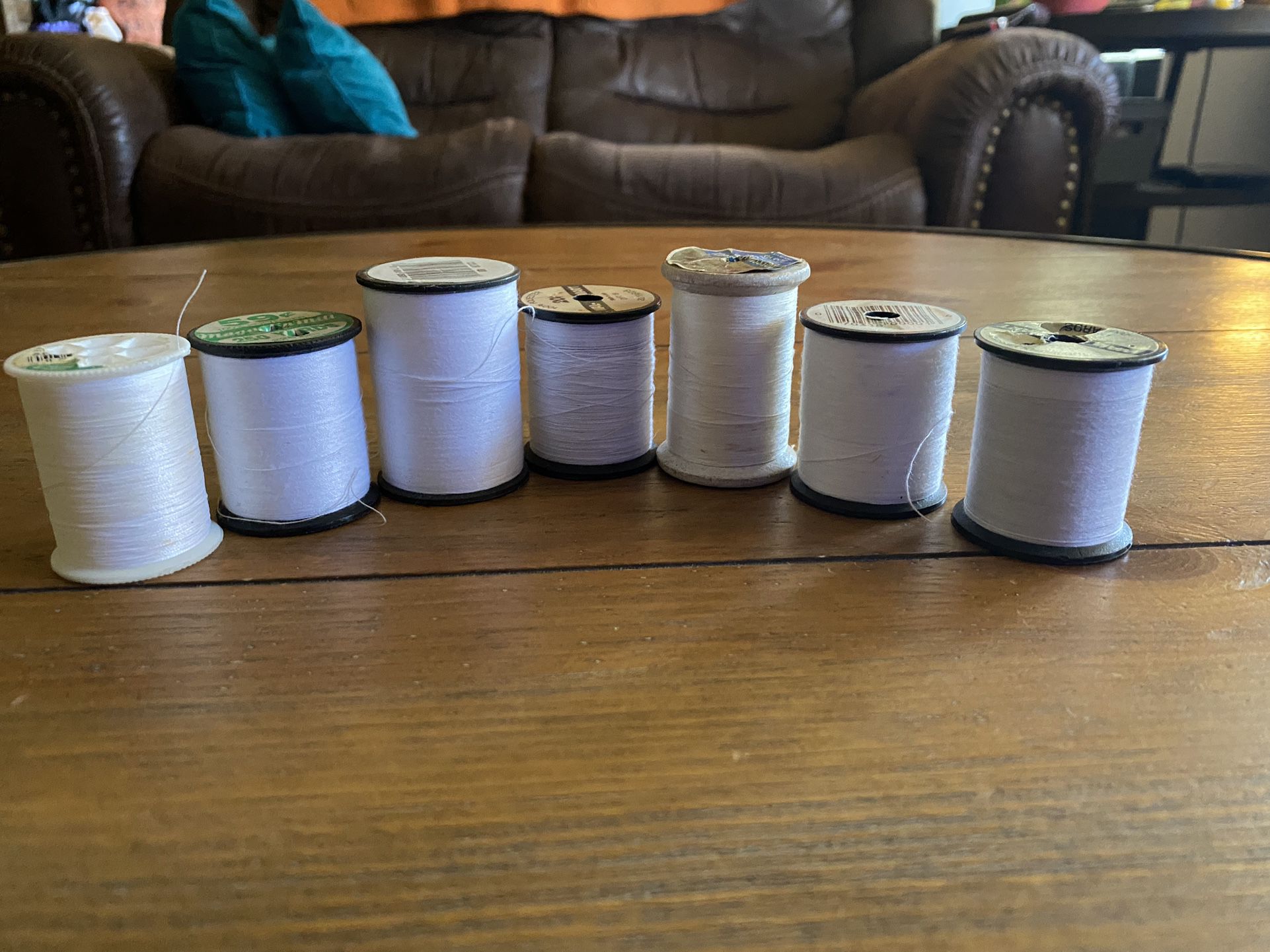 Sewing thread-over 30 spools