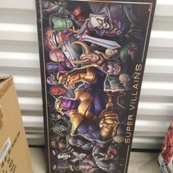 Marvel Villians ART Decoration 
