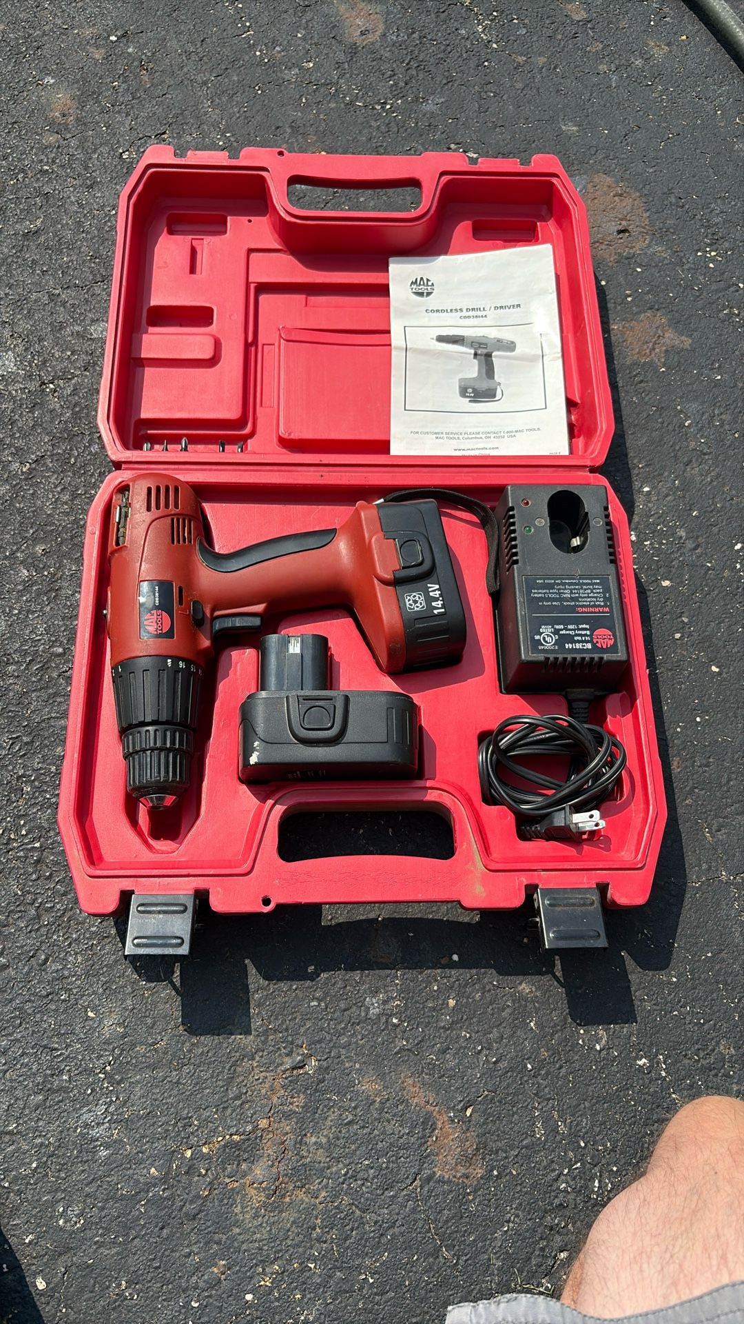 Mac Tools Cordless Drill “PLEASE READ”