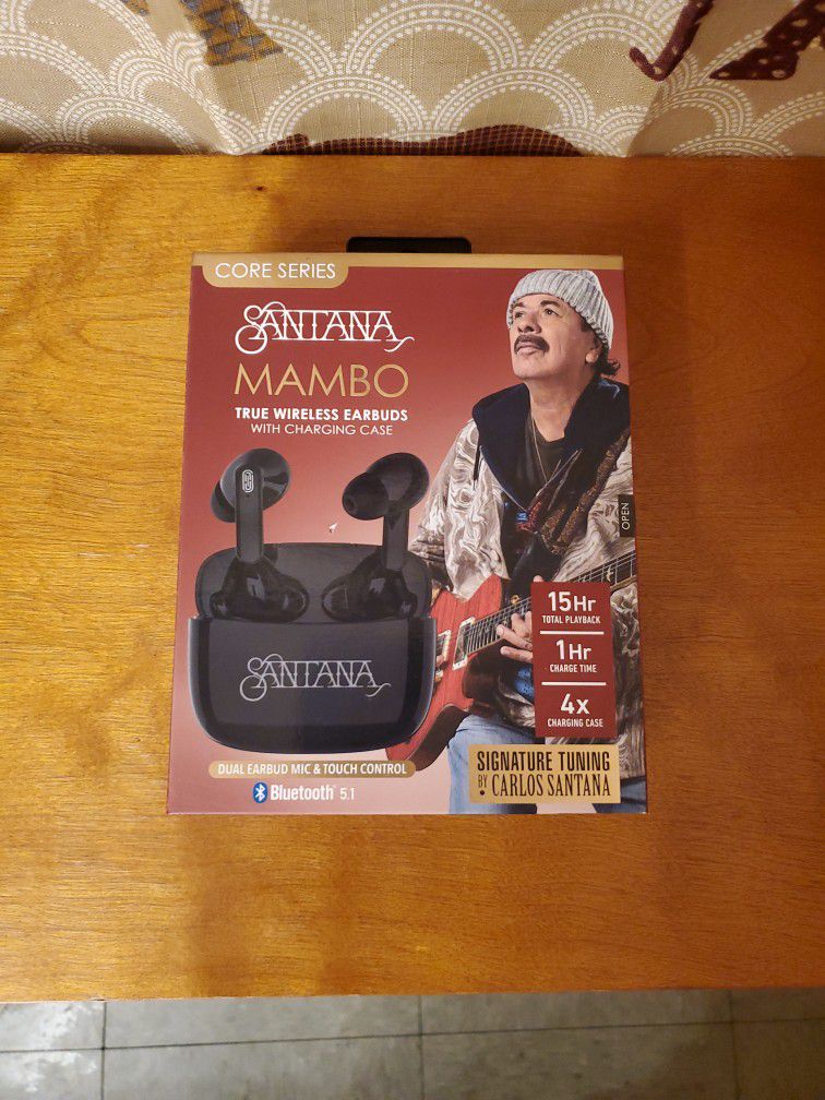 #382 Santana Wireless Earbuds 