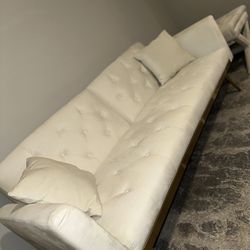 White Pearl Sofa/Couch 