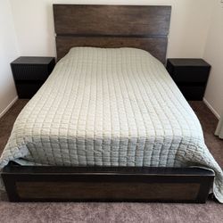 Queen Bed with Frame
