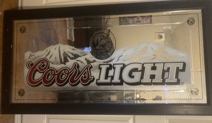 Beer Mirror Coors Light