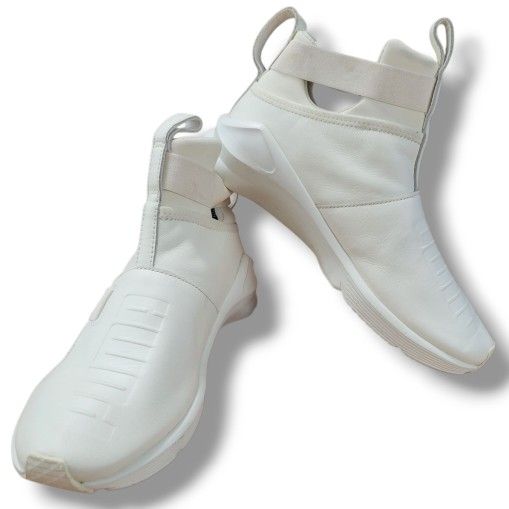 Puma Shoes Size 9 Women Puma Fierce Strap Shoes Off White Leather Puma 190569-02 Women's Shoes