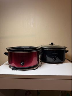 Hamilton Beach Crock Pot Bundle – 2 Slow Cookers Included