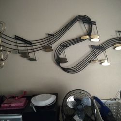 Curtis Jenre's 1989 Signed Metal Artwork 